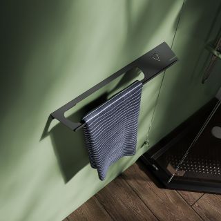 Полка для душевой комнаты Classico, 508х102х45, чёрный матовый